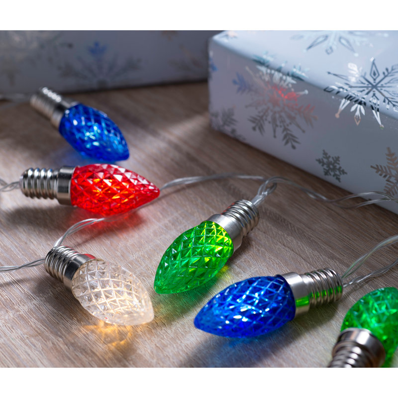 335cm LED String Lights, Blue/Red/Green
