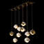 Luminaire suspendu linéaire à double abat-jour 10 lumières Brooklyn-886939395-886939450-886939444