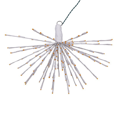 Vickerman White Starburst 5mm LED Wide Angle Light 20 " LED Indoor / Outdoor String Lights