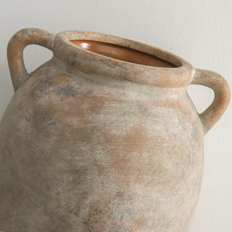Vase en céramique 7,6 pouces Farmhouse