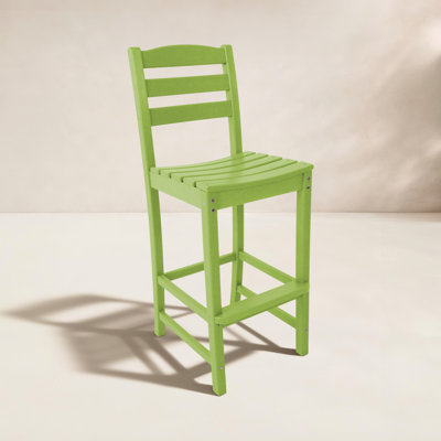 POLYWOOD La Casa Café 47.13'' Armless Outdoor Bar Stool