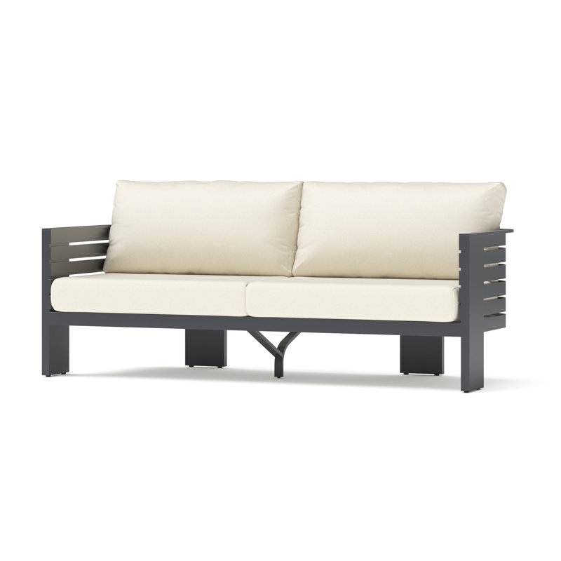 Chizuo 3 Piece Outdoor Patio Seating Set - Olefin Linen, Olefin Linen