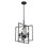  4 - Light 14" Wide Lantern Square Pendant