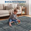Tapis géométrique abstrait moderne lavable à la machine, tapis doux antidérapant à poils courts-1726240953-1726240954