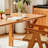 Creative Branch Shaped Cherry Wood Dining Table-107209754