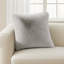 Ensemble de 1 housse de coussin de luxe en fausse fourrure de chinchilla de luxe, 20 po x 20 po-125421069-125421071