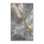 Tapis gris soyeux et moelleux-417588763