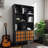 Bookcase With Cabinet, Bookshelf With Doors