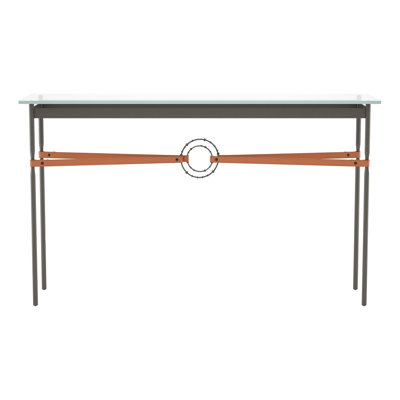 Equus 54" W Glass Top Console Table