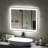 Keyaira Metal Rectangle Mirror
