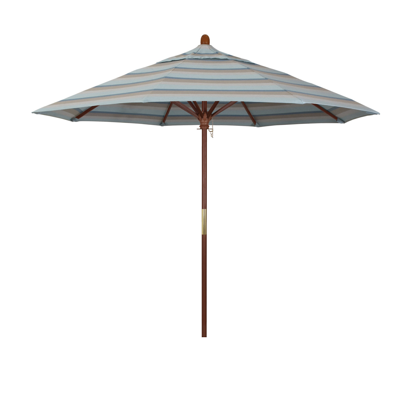 Manford 108'' Sunbrella® Outdoor Umbrella, Gateway Mist Sunbrella®
