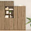 Highboard 30X42.5X185 Cm Engineered Wood-1507827583