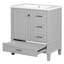 Meuble-lavabo simple 18,09 po avec comptoir d'évier-94399994