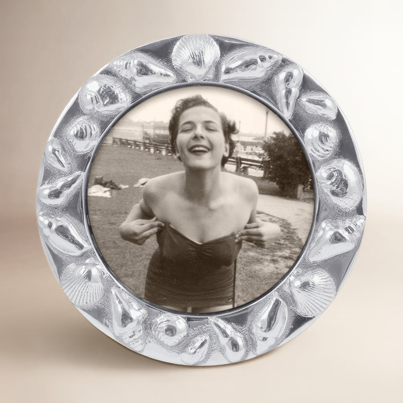 Seaside Metal Picture Frame
