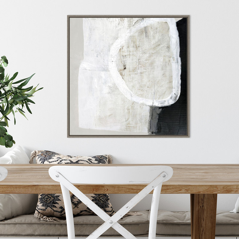 "Design Fabrikken White Stone", impression sur toile par Design Fabrikken, H 22 po x l 22 po x P 2 po