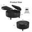 Repose-pieds rond avec rangement et plateau relevable-762730974