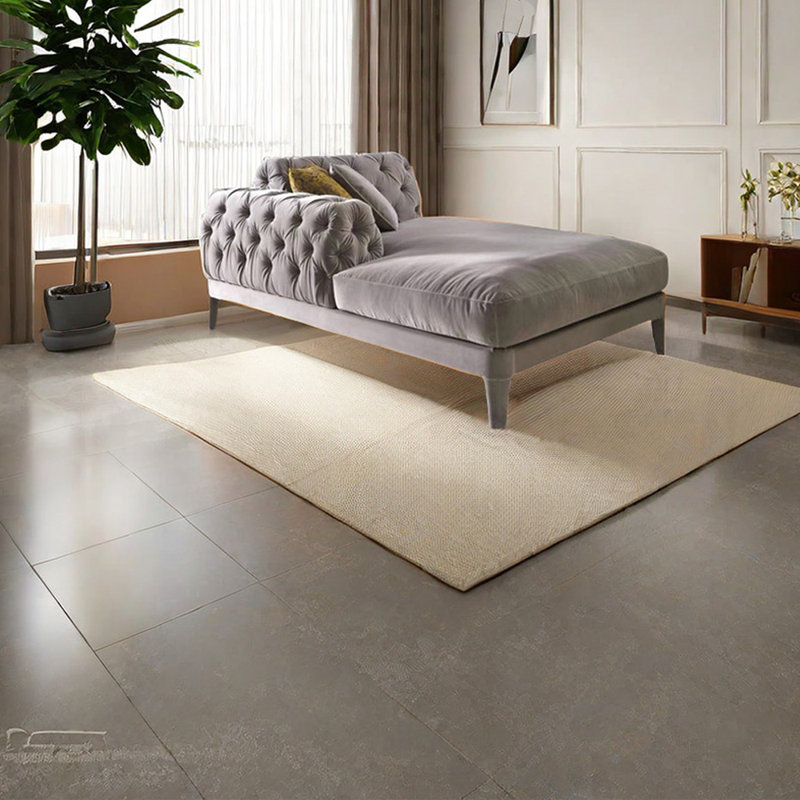 Fauteuil inclinable en velours confortable, Accoudoir à droite (vu de face)