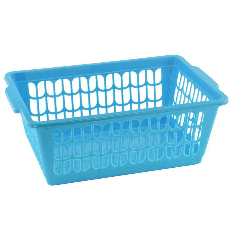 Petit panier en plastique, Bleu