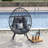 Dakota Fields Oversize Wicker Egg Chair, Outdoor Indoor Egg Basket Lounge Chair W Large Cushion For Patio Backyard Garden Living Room-156241684