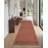 Hand Woven Flat Weave Skittles Kilim Solid Rust Cotton & Polyester Runner Indoor Area Rug-472825342