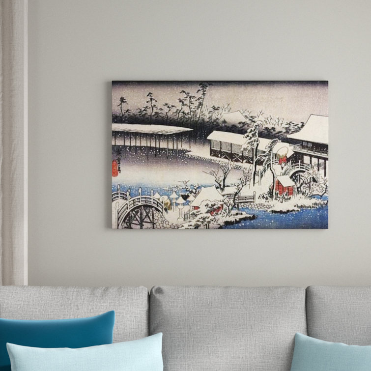 Hiroshige Utagawa - Wrapped Canvas Print