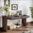 60" 2-Drawer Fluted Console Table For Living Room-410417981