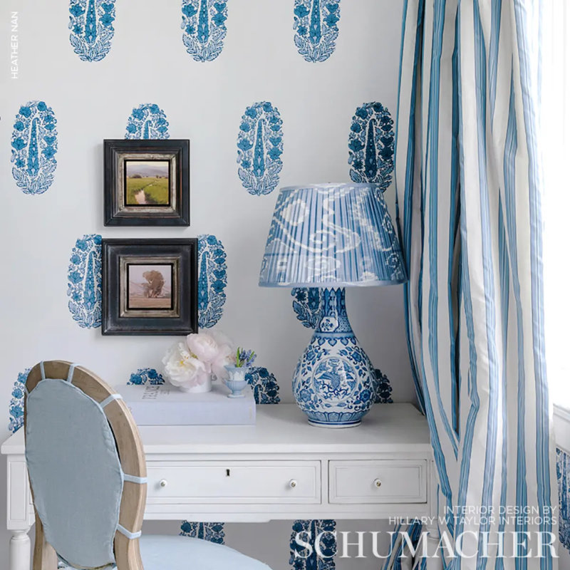 Askandra Flower Wallpaper, Delft