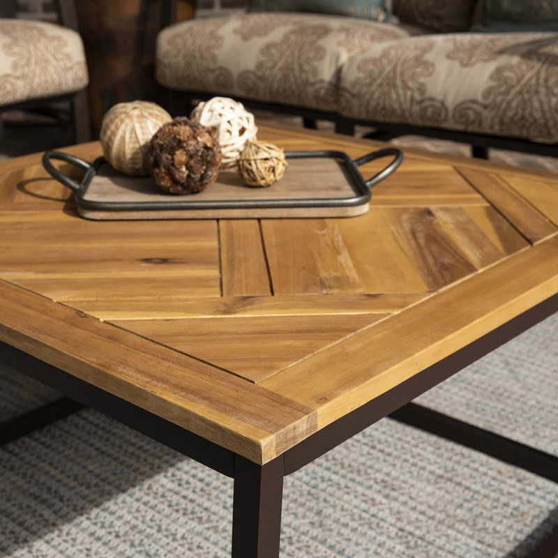 Square Outdoor Coffee Table , 82.55cm cm W 81.28cm cm D