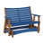 Pacific Blue Top/Antique Mahogany Base