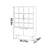 Nordic style large storage bookcase-111816699