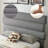 Luxury 60-Inch Asymmetrical High-Back Linen Upholstered Platform Bed - Memory Foam Compatible, No Box Spring Needed | Elevate Your Bedroom with Contemporary Style & Restful Comfort-94914995-94914999