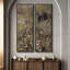 Ensemble de 2 toiles encadrées 20 x 60 pouces Vintage Floral and Landscape-823324028