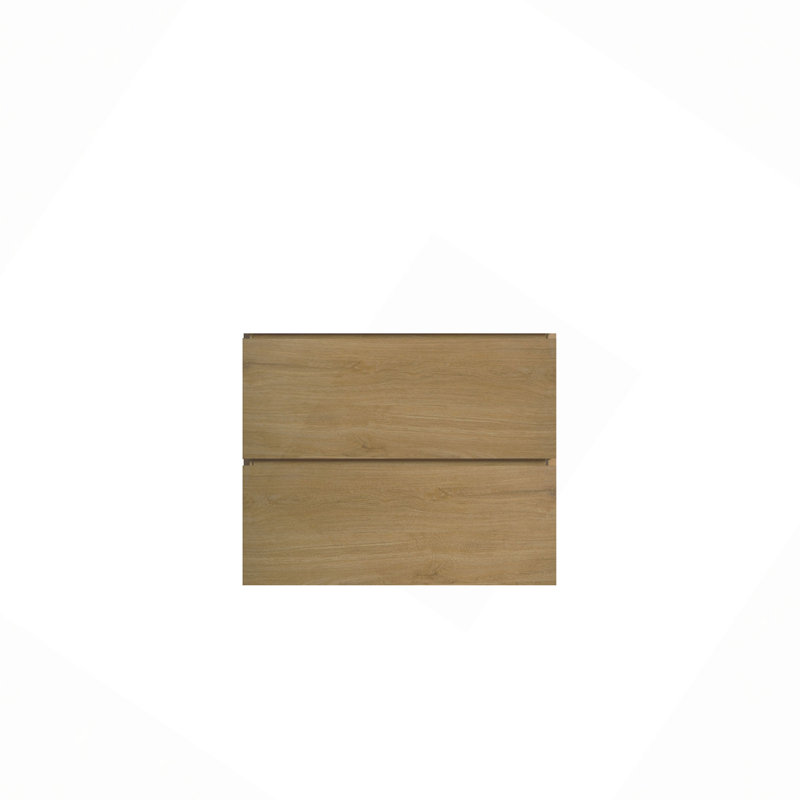 Armoire murale sans couleur de cuve, avec deux tiroirs, pré-assemblée