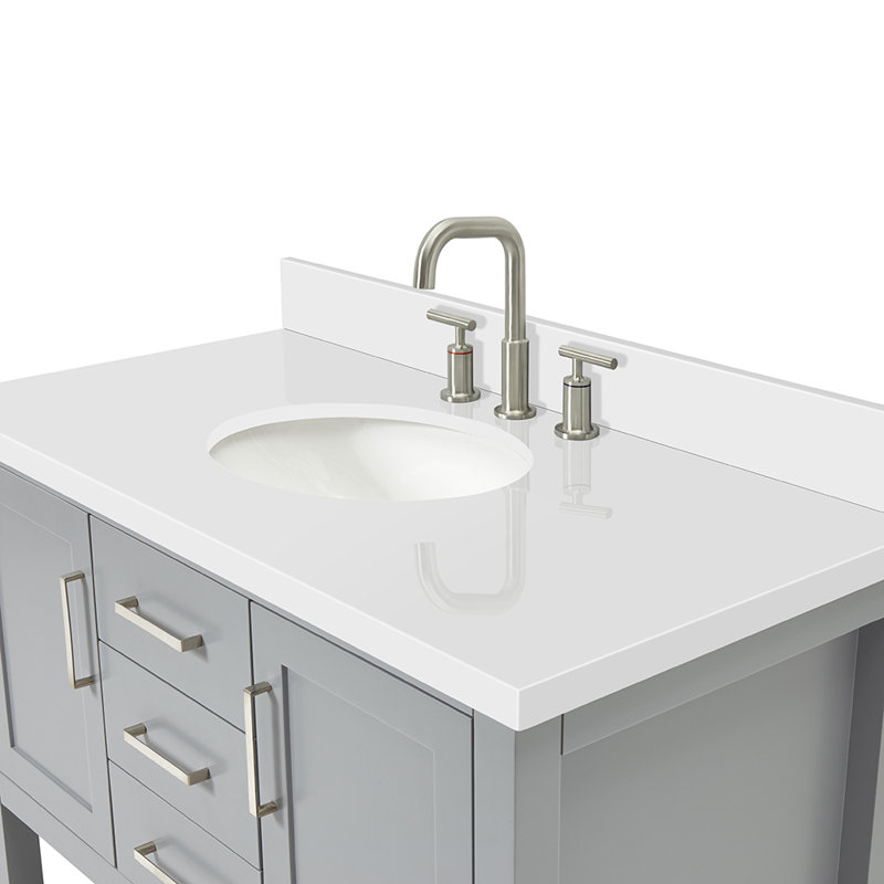 Bayhill 43'' W Single Vanity, Gray