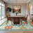 Floral Machine Washable Rug with Non Slip TPR Backing, Non Shedding Soft Low Pile Rug for Living Room Bedroom Nursery-169897868