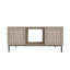 Élégante table basse à tissage Veener