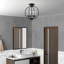 Luminaire suspendu sphère 4 lumières Monona