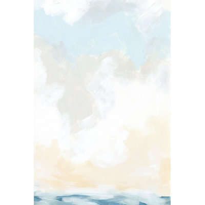 Sea Clouds I by June Erica Vess - Wrapped Canvas Painting