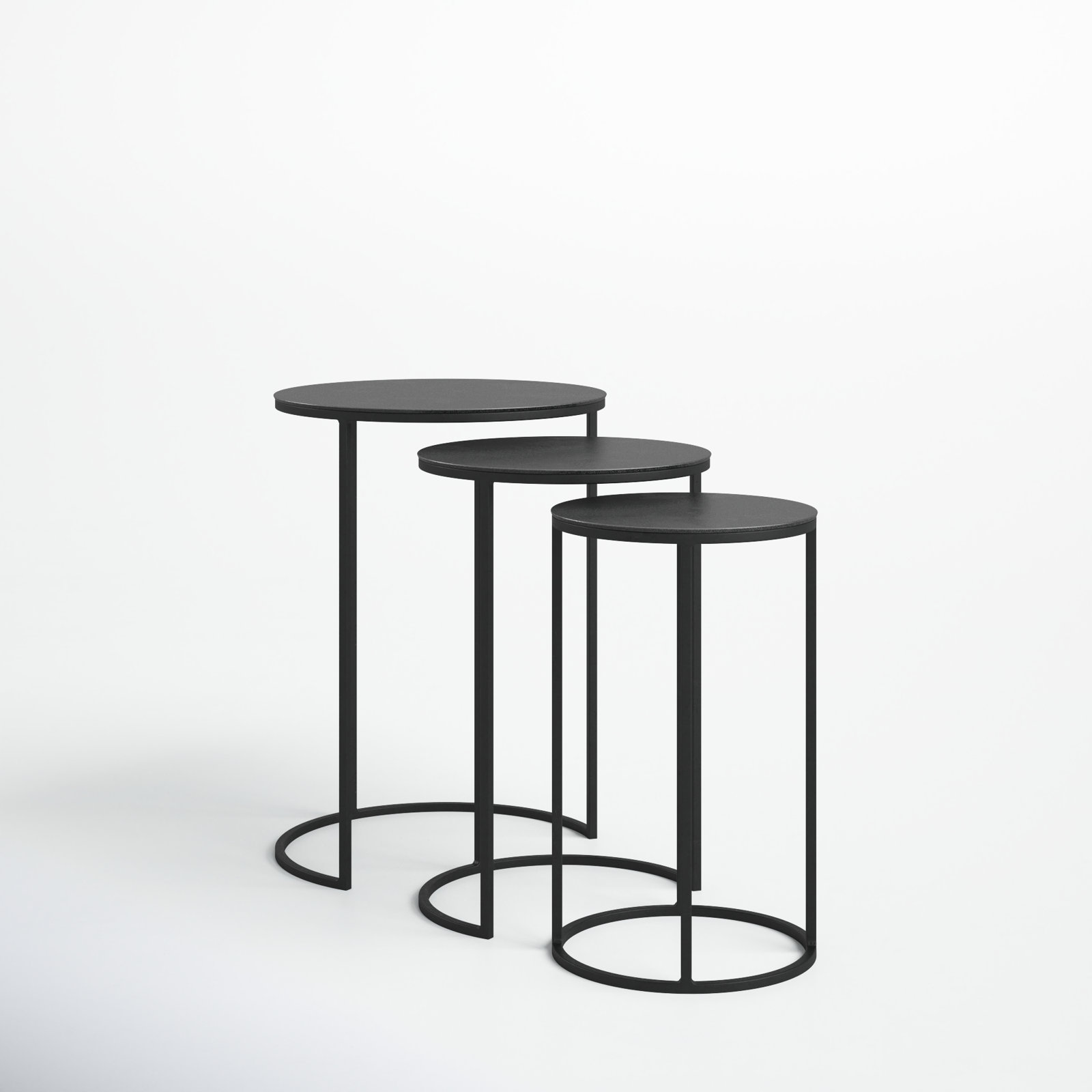 Addie Iron Nesting End Table