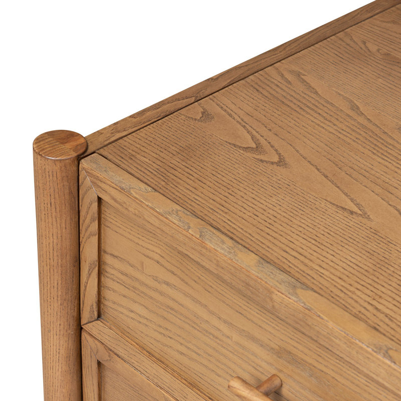 Salado 2 - Drawer Solid Wood Nightstand