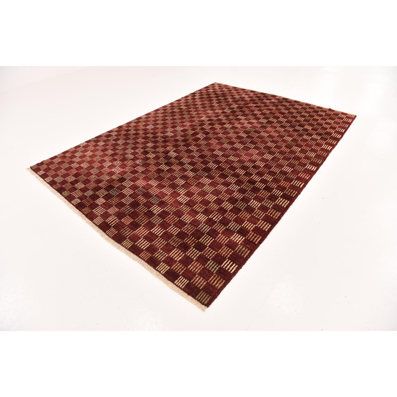 Mullins Maroon Rug