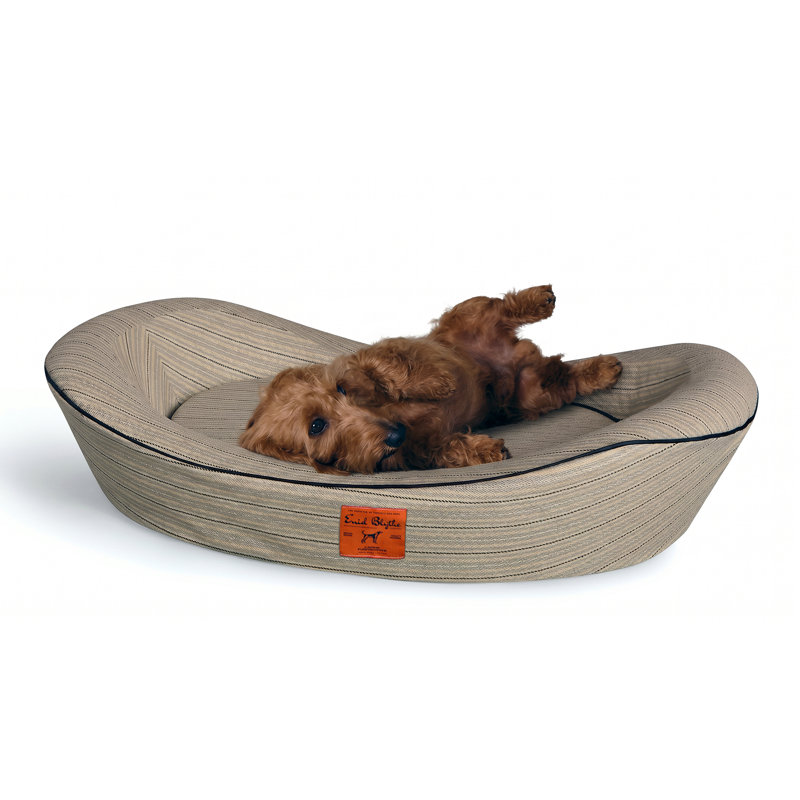  Lit orthopédique pour chien - housse en coton, pinson et silex, Petit (H 6 po x l 21 po x P 29 po)