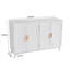 Buffet avec rangement et tablettes amovibles
