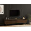 Modern TV Stand with Numerous Shelves, 100% Melamine Coated Particle Board, Additional Storage, Plastic Legs-99234442