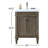Silvana 24'' Single Bathroom Vanity with Ceramic Top