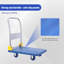 Chariot pliable à poussoir, camion avec 880 lb Capacité de poids-112277251-112277253