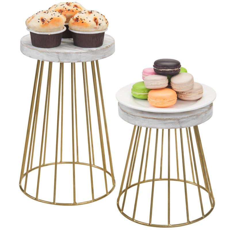 2-Piece Cake Stand Set