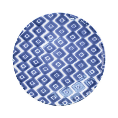 Assiette plate Santorini Diamond
