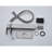 Stainless Steel Bathroom Vanity Sink Faucet, Waterfall Spout, Single Handle, Material, Brushed Nickel Appealing,