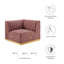 Fauteuil d'angle gauche en velours Conjure Channel-83556799